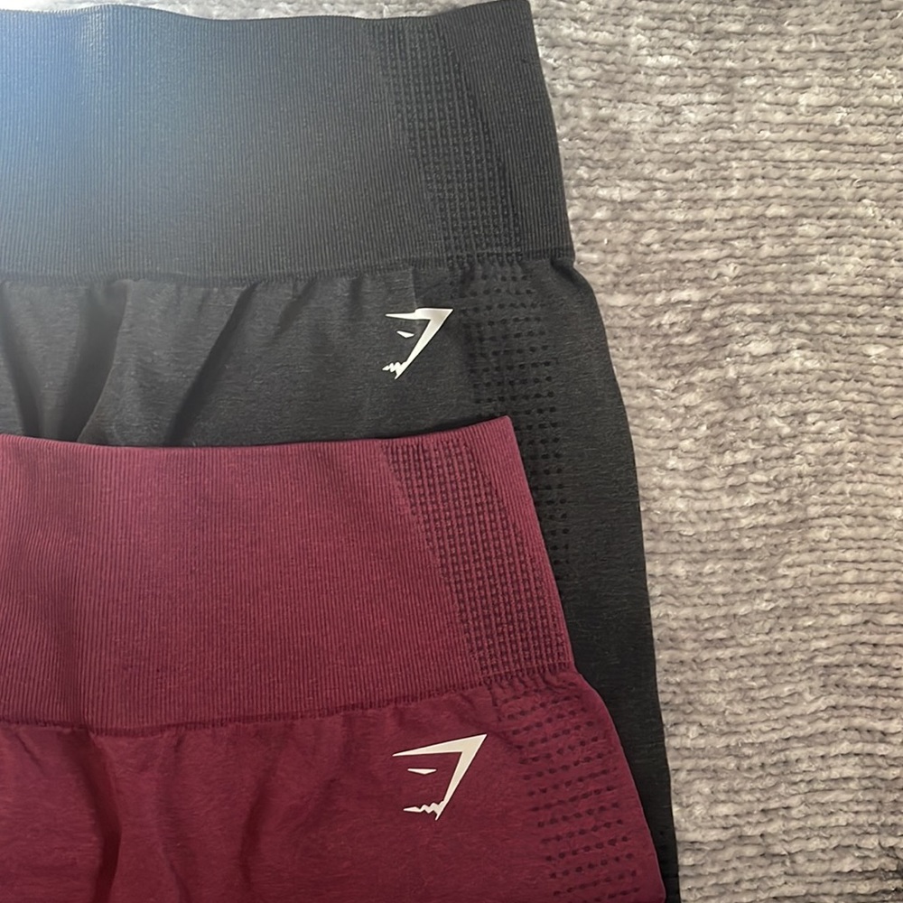 Maroon gymshark leggings - Picture 3 of 3